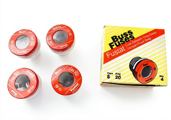 S Plug Fuse 20-Amp 4-Pk by Bussmann Electrical Reliable Plug Fuse Set-0