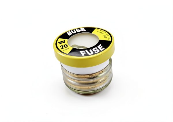 Bussmann W-20 Plug Fuse - 5 Pack, 3x2x1in Compact Design-3