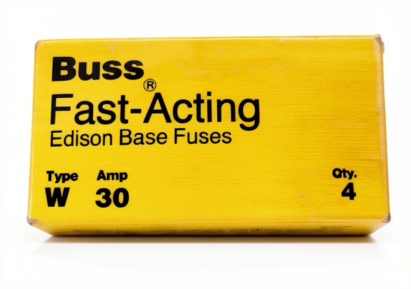 Bussmann W-30 Plug Fuse Pack of 4 4.7 Star Rating Compact Design-1