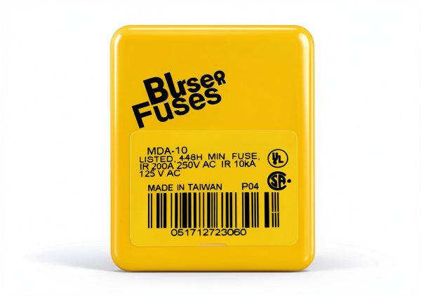 Bussmann MDA-10 Fuse Plug Fuse 250V 10A Pack of 5 Set-2