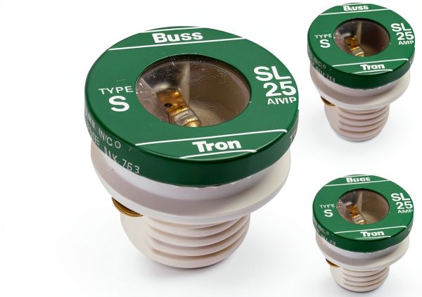Diodesy Bussman Rejection Base Plug Fuse Block 25A Time Delay Screw‑In-0
