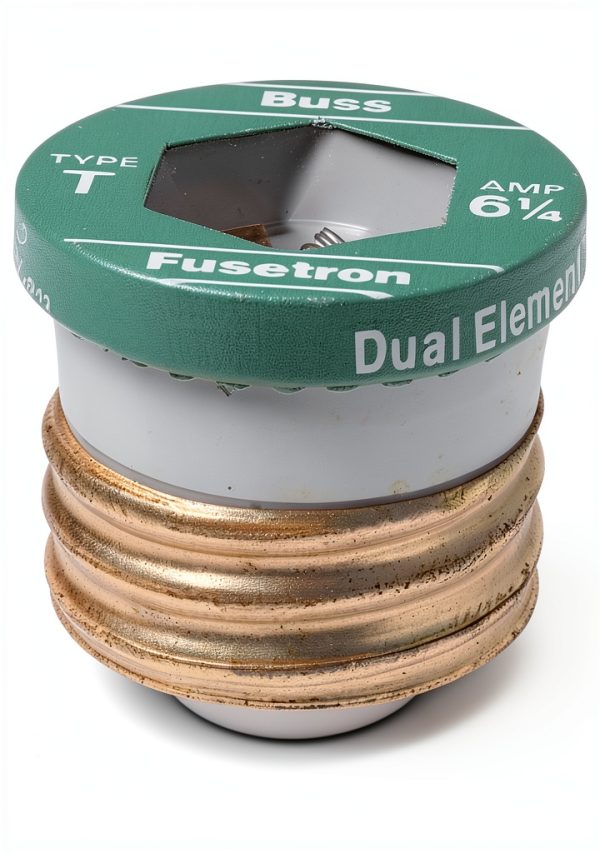 Cooper Bussmann BP/T-6-1/4 T Plug Fuse 6-1/4A Time Delay 250V-0