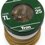 Bussmann TL-25PK4 25 Amp Time Delay Plug Fuse 4 Count Black-0