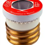 Bussmann Series TL 20 Amp Fuse 125V 10kA IR Plug Fuse – 3 Pack-0