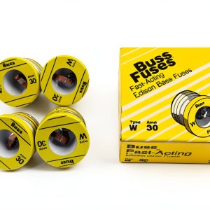 Bussmann W-30 Plug Fuse Pack of 4 4.7 Star Rating Compact Design-0