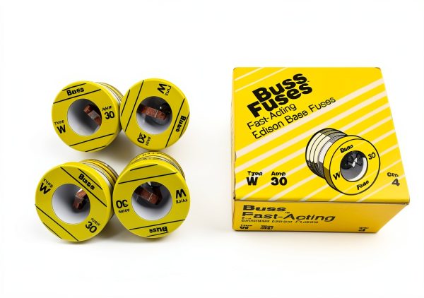 Bussmann W-30 Plug Fuse Pack of 4 4.7 Star Rating Compact Design-0