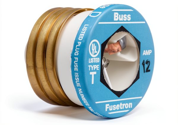 Bussmann BP/T-12 12 Amp Time-Delay Plug Fuse Duty Edison Base 125V UL-0