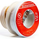 Bussmann SL-20 20 Amp Time Delay Plug Fuse 125V UL Listed 4-Pack-0