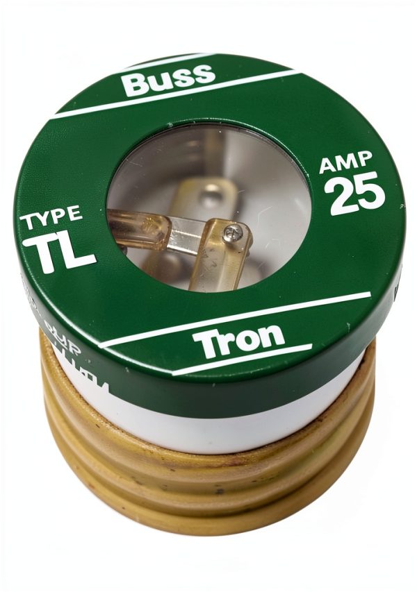 Bussmann TL-25PK4 25 Amp Time Delay Plug Fuse 4 Pack 125V UL Listed-0