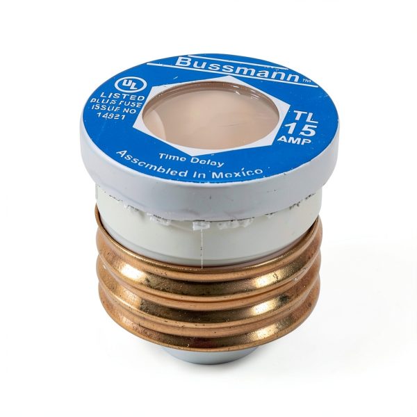 Eaton Bussmann TL 15 Amp Fuse 125V 10kA IR 3 Piece Retail Pack-0