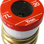 Bussmann TL20PK4 20 Amp Time Delay Plug Fuse Surface Mount 4 Count-0